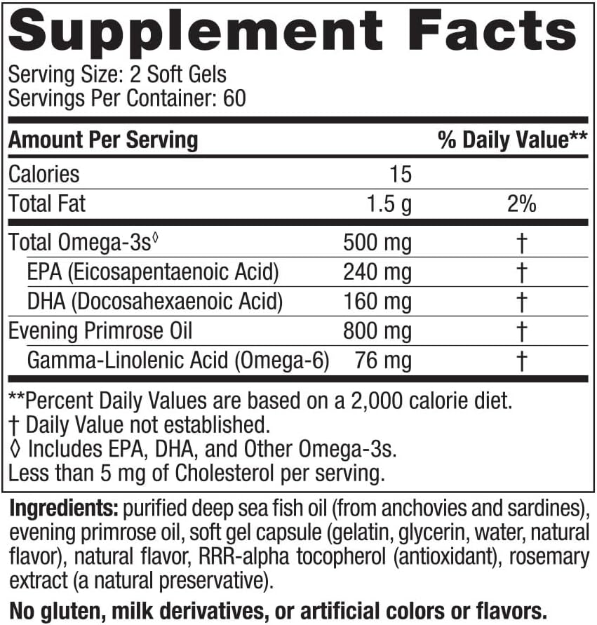 Nordic Naturals Omega Woman, Lemon - 120 Soft Gels - 500 mg Omega-3 + 800 mg Non-GMO - 60 Servings